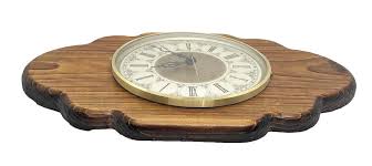 Made On Earth Watertown Minnesota Dial Made In Germany Wooden Wall Clock | eBay Australia