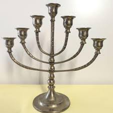 Vintage Brass Menorah | Moveable Arms | Marked “2” on All ...
