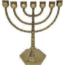 7 Candles Menorah | Hanukkah Candlestick - Brabander.es