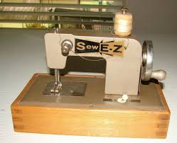 RARE Vintage Mini SEW E-Z Sewing Machine - “BERLIN Made In Germany US Zone” | eBay