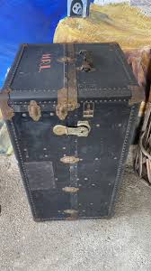 1920's Oshkosh Steamer Trunk, Drawers, Shoe Box, Hangers ...