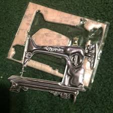 Architextures Treasures Adhesive Embellishments sticker Vintage Sewing Machine | eBay