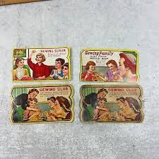 Vintage Lot of 4 Sewing Susan Assorted Needle Books Japan Gold + Silver Eye | eBay