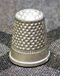 Vintage Monopoly Thimble Game Piece, metal | eBay Australia