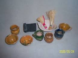 9 Pieces Of Miniature Pottery Items | eBay
