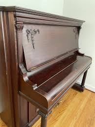 Hardman and Peck Upright Grand Piano | eBay