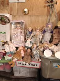 Vintage 50s 60s And Later Porcelain Doll And parts Collection