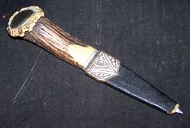 VINTAGE STAG HANDEL SKEAN-DHU SGIAN-DUBH KNIFE SHEATH | #148768802