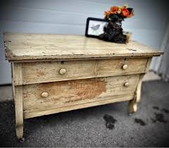 Antique* short empire style 3 drawer dresser - shabby vintage charm!