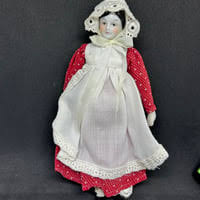 Vintage 7 1/2" Porcelain Shoulder China Head | Mercari