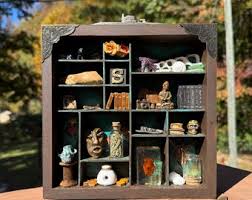 Cabinet of Curiosities - World Travel - Miniature ...