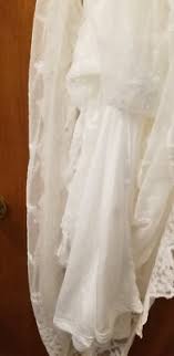 White Embroidered Lace Eyelet Tiered Peasant Prairie Boho ...