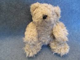 Cute Plush Bear to Dress, Seven Inch Plush Bear, Vintage ...