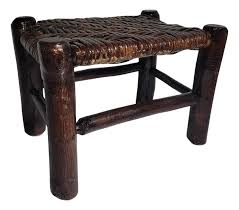 1920s Old Hickory Footstool | Chairish