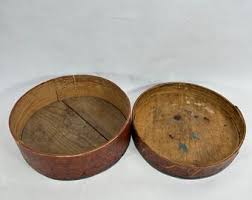 Norwegian Bent Wood Tine Box With Primitive Pattern - Etsy