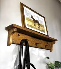 Shaker Peg Shelf | Coat Rack With Shelf | Wood Shelf With ...