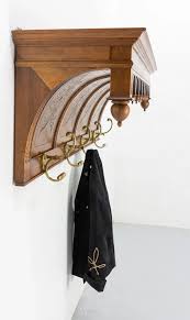 French Louis XIII Style Walnut and Bronze Coat & Hat Rack ...