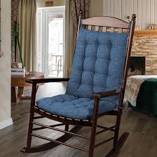 Amazon.com: ELFJOY Rocking Chair Cushion Large Rocking Chair ...