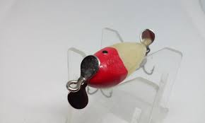 Vtg Creek Chub INJURED MINNOW ULTRALIGHT RED HEAD 1 5/8 ...