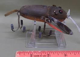 Heddon Crazy Crawler, #2100, Bug Eye, 2 3/4", 2 Pc. Hwd., c ...