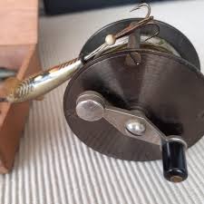 Brass and Alloy Poachers Fishing Reel With Line. - Etsy