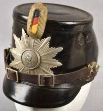 Sold at Auction: Tschako Polizei Braunschweig Shako for ...