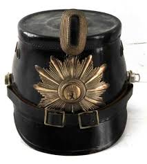 Pre Wwii German Berlin Police Shako Leather Helmet