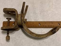 Shabby Cottage Core Screw Down Fishing Rod Holder Hook ...