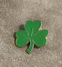 Shamrock Green Clover Lapel Pin St. Patrick's Day Lucky C163-122 | eBay