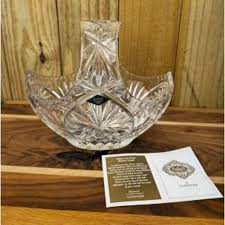 Anchor Hocking Prescut Clear Star Glass Boat | Mercari