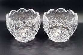 Set Of 2 SHANNON CRYSTAL Designs Of Ireland Votive Tealight ...