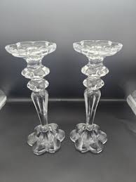 Pillar Candle Holders Set of 2 | eBay