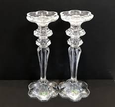 Vintage Shannon Crystal, Pair of 12 In.tall Candlestick Holders, Gorgeous Crystal, Original Labels, 24% Lead Crystal, Made in Czech Republic - Etsy