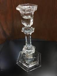 Baccarat Crystal Versailles/Harcourt Candlestick | eBay Australia