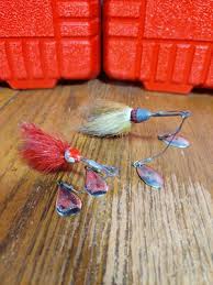 Vintage Shannon Fishing Twin 2 1/2 Spinners Lures Very Early ...