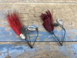 Vintage Shannon Spoon Two Blade Spinner Lure Old Fishing Set ...