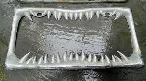 Vintage Custom Car Vanity Plate License Plate Surround ...