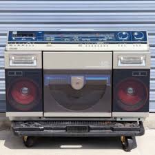 Junk SHARP VZ-V2 Boombox Records Cassette used vintage ...