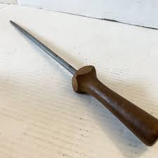 Vintage Chicago Cutlery Knife Sharpening Steel 12-1/4" Blade ...