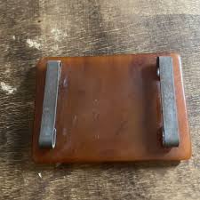 VINTAGE BAKELITE DEEPLY CARVED TORTOISE SHELL BELT BUCKLE. TESTED | eBay