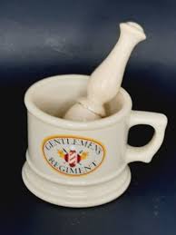 Vintage Gentlemen's Regiment Avon Shave Mug & Brush | #4697185683