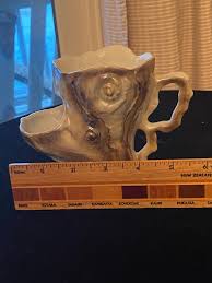 Opalescent Glazed Shell Design Shaving Mug From the 1920s. - Etsy