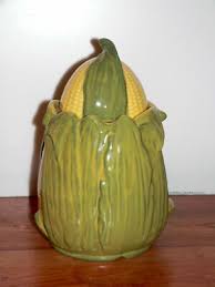 Old Shawnee Pottery Cookie Jar HUSK HUGGING CORN KING #66 | eBay.de