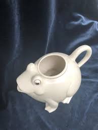 Fitz and Floyd Vintage Pottery Frog Creamer at 1stDibs ...