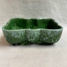 Vintage Green Planter Upco - Etsy