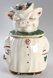 Winnie Pig Cookie Jar & Lid by Shawnee | Replacements, Ltd.