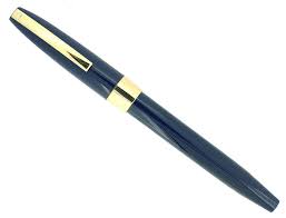 C1961 SHEAFFER BLUE IMPERIAL IV FOUNTAIN PEN TOUCHDOWN FILLER RESTORED