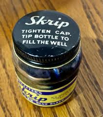 Rare Midcentury Antique Sheaffers Skrip Writing Fluid ...