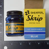 Vintage Sheaffer Skrip Writing Fluid, Blue - 1 Bottle – Make ...