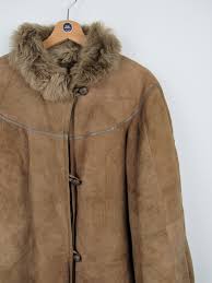 Vintage 80s/90s Genuine Leather Shearling Jacket - Size S/M ...